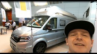 Balcamp 710 4x4 MAN TGE 3180 RV expedition Camper Van walkaround and interior K0086 [upl. by Gerk]