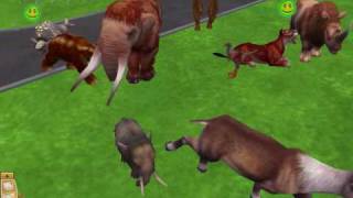 zoo tycoon 2 extinct animals [upl. by Sorce773]