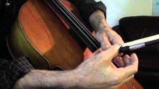 Dons cello Bow Grip rudiments [upl. by Icnarf]