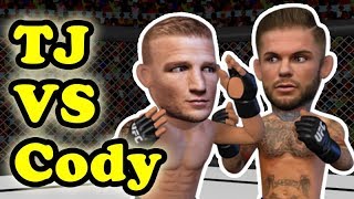 TJ Dillashaw beats Cody Garbrandt again to retain his title  UFC 227 [upl. by Akimahc]