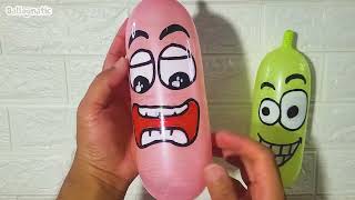 Making Slime With Funny Balloons  Satisfying Slime Video 150 [upl. by Auqinet632]