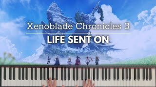 A Life Sent On Xenoblade Chronicles 3  piano arrangement [upl. by Niffirg]