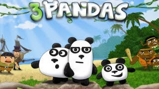 3 Pandas 1 Walkthrough All Levels HD [upl. by Barnabe]