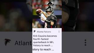 Kirk Cousins Enter NFL’s Club  nfl shorts nflfootball [upl. by Ebby]