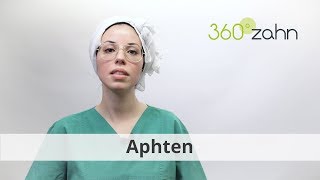 Aphten  Was sind Aphten  DentalLexikon  360Â°zahn [upl. by Ruprecht40]