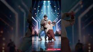 Two 100yearold homeless people rock the stage of Americas Got Talent 2025 [upl. by Cykana]