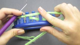 How to Drawstring CastOn a Loom [upl. by Karissa]