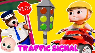 Traffic Lights Song  Vehicles Song  More Nursery Rhymes [upl. by Carlyle928]