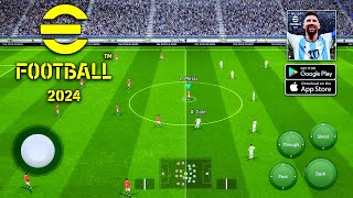 eFootball™ 2024  Global Version Gameplay AndroidiOS [upl. by Elvina]