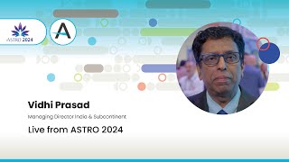 Accuray  ASTRO 2024  Vidhi Prasad live from ASTRO [upl. by Hasile]