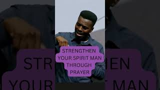 STRENGTHEN YOUR SPIRIT MANTHROUGH PRAYER prophet holyspirit prayer jezebel wisdom [upl. by Ainslie]