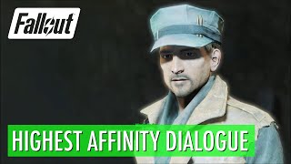 Fallout 4  MacCready Highest Affinity Friendship Dialogue [upl. by Hallock323]