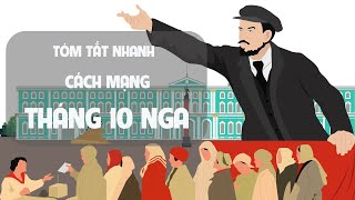 Cách Mạng Tháng 10 Nga  Tóm tắt lịch sử thế giới  EZ Sử [upl. by Ardnuyek]