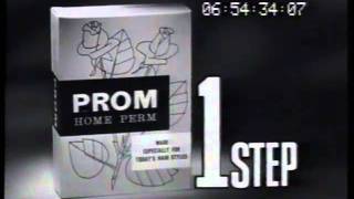 Prom Home Perm 1962 TV commercial [upl. by Branscum668]