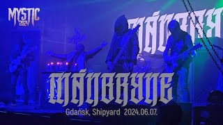 Mānbryne  Live at Mystic Festival 2024  Gdańsk Shipyard  07062024  Full Concert [upl. by Drahsar]