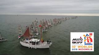 ACO MUSTO SKIFF WORLD 2019 Day 3 [upl. by Enelrihs76]