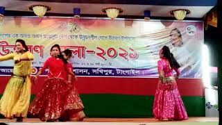 open dance Bangla Devra lakhinder gane open dance [upl. by Esimehc]