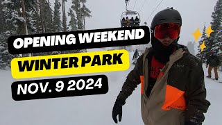 Opening Weekend 2024 Winter Park [upl. by Onek]