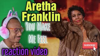 Yes Queen Aretha Franklin You Make Me Feel Natural Woman REACTION video [upl. by Laundes]