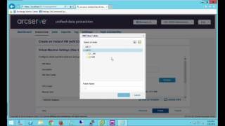 Arcserve UDP v6 Technical Demonstration Instant Virtual Machine [upl. by Lielos]