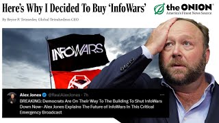 The Onion Buys Alex Jones Infowars [upl. by Storer618]