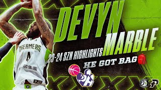 Devyn Marble quotBAG RUNS DEEPquot 🎒🎒 2324 SZN Highlights Taiwan Pleague [upl. by Ridan790]