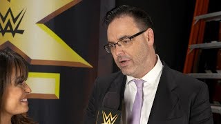 Mauro Ranallo reacts to joining NXT Exclusive June 26 2017 [upl. by Aig]