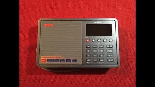 MW DX Master Tecsun ICR110 AM FM Portable Radio amp Recorder Review [upl. by Rourke]