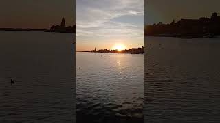 Beautiful sunset over the broads youtubeshorts shorts broads sunset beautiful [upl. by Sivad]