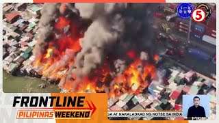 Nasa 2000 na pamilya nasunugan sa Tondo  Frontline Weekend [upl. by Eigna]