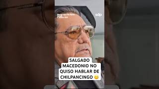 CALLADITO ðŸ¤« SALGADO MACEDONIO evade hablar de VIOLENCIA ðŸ’¥ y el NARCO en CHILPANCINGO [upl. by Llehsam]