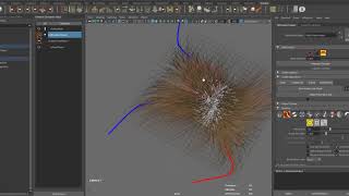 Ornatrix Maya V2 Beta Adopt External Guides operator [upl. by Melak591]