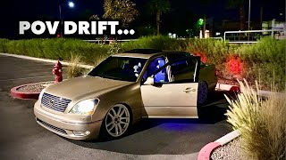 DRIFTING CORNERS IN MY LEXUS LS430  POV DRIVE [upl. by Pfosi]