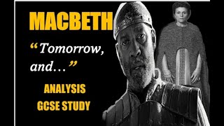 Macbeth GCSE Revision quotTomorrowquot  With Denzel [upl. by Benisch374]