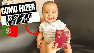 Como fazer o passaporte português 🇵🇹✨ [upl. by Anibas849]