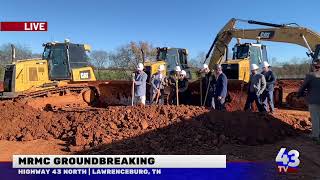 Maury Regional Medical Center Lawrenceburg TN Groundbreaking  11212024 [upl. by Paton912]