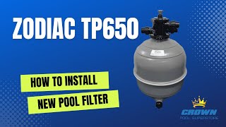 Installing a Pool Sand Filter [upl. by Moody]