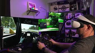 Thrustmaster T598 With The Hypercar Wheel On GT7 PSVR 2 Perfect Combo [upl. by Nagrom746]