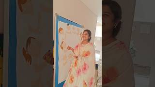 How to make school board new school board ideas diy bulletinboard projectbased sindhu artlife [upl. by Idnym670]