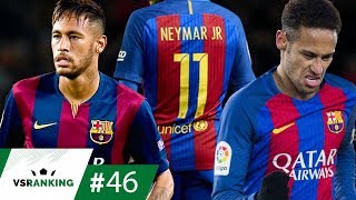 OS 19 GOLAÇOS DE NEYMAR PELO BARCELONA  VSRanking 46 [upl. by Gladdy]