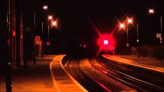 97303 and 97301 at Nantwich with 6W01 Crewe BH  Aberystwyth 010314 [upl. by Ariahs119]