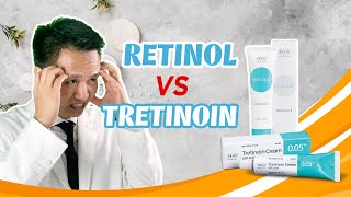 RETINOL VS TRETINOIN trong TRỊ MỤN  Retinoids nào giành chiến thắng  Dr Hiếu [upl. by Mickie316]