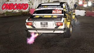 ONBOARD  Rally Legends Luso Night Show  Cláudio Nóbrega amp Hugo Martins Datsun On Fire Boucle 3 [upl. by Artep857]