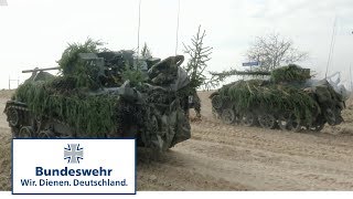 Unter Feuer Jägerbataillon übt in Litauen  Bundeswehr [upl. by Zahc]