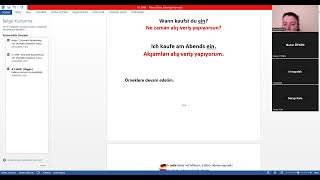 Almanca A125 Ayrılabilen Fiillerle İlgili Örnek Cümleler [upl. by Aninay]