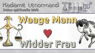 Waage Mann amp Widder Frau Liebe und Partnerschaft [upl. by Enelez421]