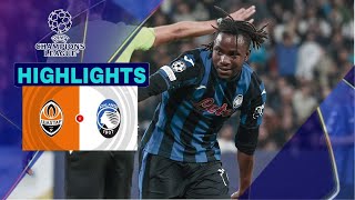 Shakhtar vs Atalanta 03 Highlights UEFA Champions League 20242025 [upl. by Shaughn]