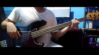 December Avenue  Eroplanong Papel  Bass Cover [upl. by Nesnah]