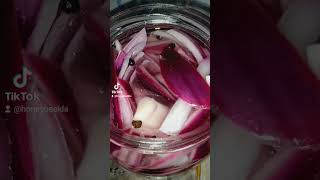 Pickled Red Onions 🫶🏻😉🧅 [upl. by Liagaba]