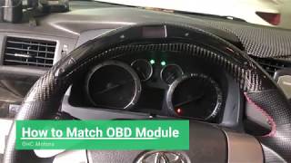 How to Match LED Steering Wheel with OBD Module OHC Motors [upl. by Robson430]